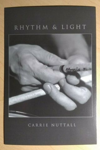 Rush - Carrie Nuttall / Neil Peart Rhythm & Light Promotional Postcard 2004