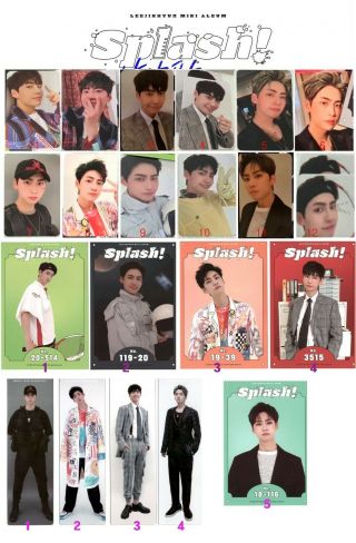 Lee Jinhyuk Splash Official Photocard X1 Up10tion Produce X 101 Kpop.