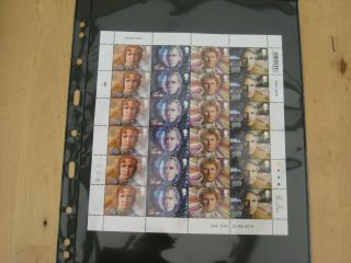 2013 Full Sheet Of 24 Doctor Who Sheet 2 Traffic Light & Cylinder Dr Who