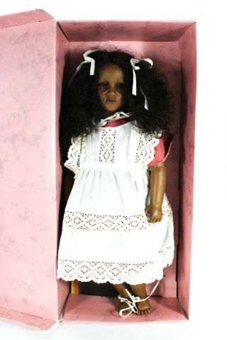 Annette Himstedt Fatou Barefoot Children 3809 Puppen Kinder Doll