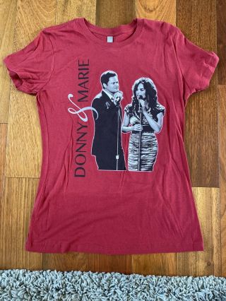 Donny And Marie Osmond Tee Shirt Xl Without Tag