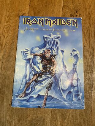 Iron Maiden Seventh Tour Of A Seventh Tour Programme