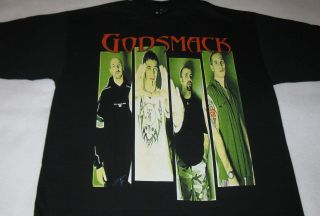 Godsmack Stretched T - Shirt Black Large