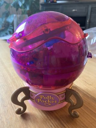 Vintage 1996 Polly Pocket Jewel Magic Ball Pre - owned Bluebird - COMPLETE 2