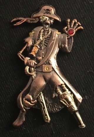 Phish - Sand/undead Pirate 3d Pin Mark Serlo Le 75 Limited Edition