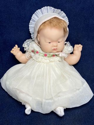 Vintage 1961 Vogue 12 " Vinyl And Cloth " Baby Dear " Doll By Eloise Wilkins