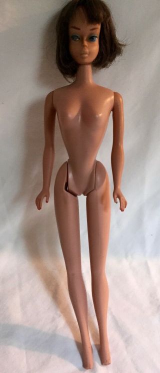 Barbie/barbie Family Vintage Brunette Long Haired American Girl Mattel
