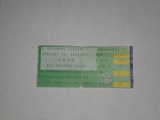 Wham George Michael & Katrina And The Waves Ticket Stub 1985 - Veterans Stadium - Pa