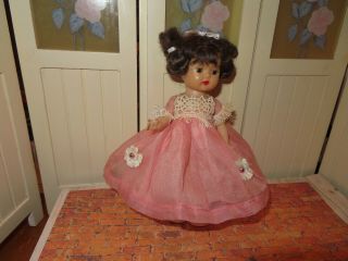 Vintage Nancy Ann Muffie Doll - 8 " - Walker - Club