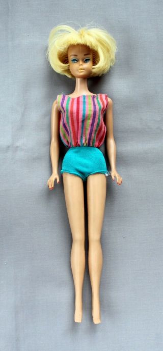 Mattel 1960’s Barbie American Girl Swimsuit Fashion Doll