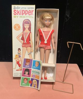 Vintage Mattel Barbie Blonde Skipper Doll 950 Barbie 