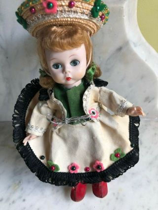 Vintage Madame Alexander Doll And Outfit,  Wendy Goes To The Rodeo,  484 - 1955