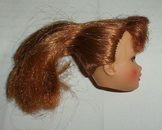 Vintage 1960 ' s Uneeda MISS SUZETTE Doll Head,  Head Only 3