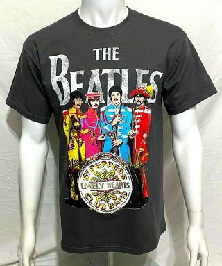 The Beatles - Sgt.  Peppers - Official T - Shirt (m) Og 2009 Apple Corps.