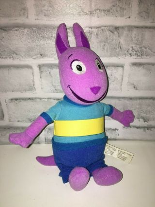 Fisher Price 2005 Austin From The Backyardigans Plush Stuffed Toy 11 " Purple