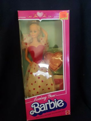 Vintage 1983 Mattel Loving You Barbie Doll Nrfb