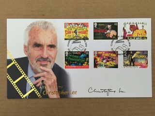 A Tribute To Christopher Lee.  Personally Signed By The Man Himself.  Only 500.