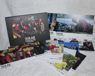 Seventeen Vol.  2 Teen,  Age Taiwan Promo 2018 - Year 12 Calendar Cards