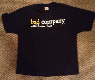 Bad Company/brian Howe Size Xl Tshirt