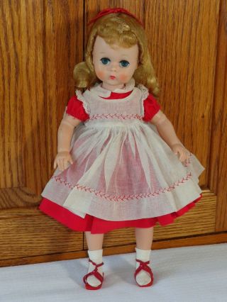 Vintage Madame Alexander 1950s Doll LISSY in Tagged Outfit 3