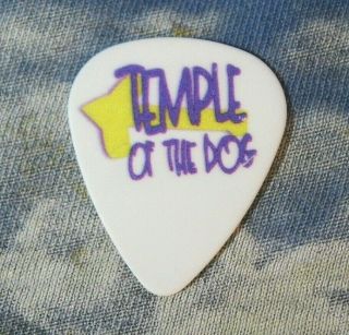Temple Of The Dog // Mike Mccready Concert Tour Guitar Pick // White Pearl Jam