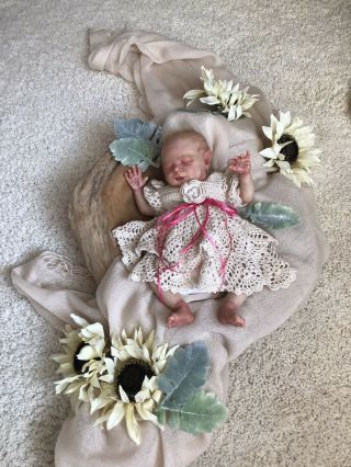 Ooak Reborn Baby Doll Fairy “clover” By Bountiful Baby