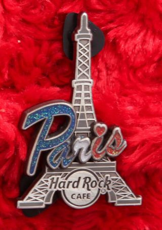 Hard Rock Cafe Pin Paris 3d Eiffel Tower 2018 France Flag Facade Hat Lapel Logo