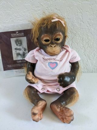 Little Umi Orangutan Silicone Baby Monkey Doll By The Ashton - Drake Galleries