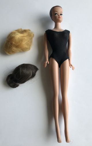 Barbie Fashion Queen Doll W/ Wigs Vintage 1960s