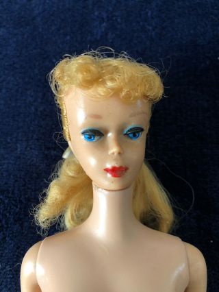 Vintage Ponytail Barbie Doll 5 Blonde 850