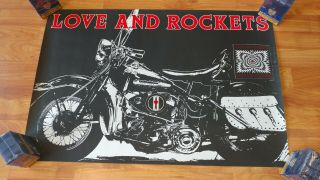 1989 Love And Rockets Poster 30x20