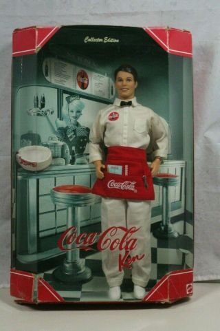 Coca - Cola Ken Doll 1999 Coca Cola Barbie Series Collector Edittion 25678