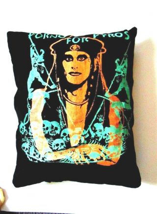 Janes Addiction Porno For Pyro Graphic Art Throw Pillow 16 X 19 In Hand Made