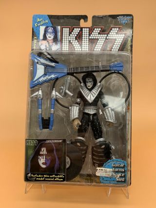 1997 Mcfarlane Kiss Ace Frehley And Peter Criss Moc