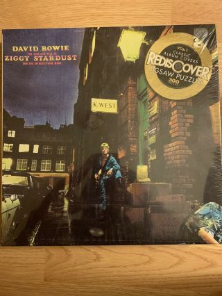 David Bowie & Ziggy Stardust Album Covers Double Sided Jigsaw Puzzle Rare