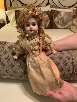 Sweet Antique German,  All,  Cabinet Size Doll.