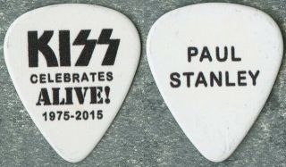 Kiss 2015 Kiss Kruise Alive V Concert Tour Memorabilia Paul Stanley Guitar Pick