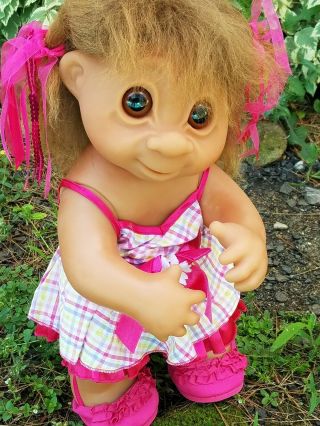 1979 Large Dam Troll Doll,  17 "
