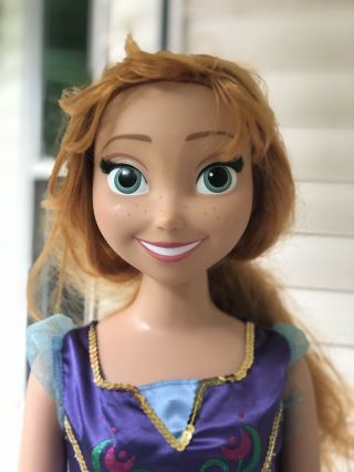 Disney Frozen My Size Anna Doll Over 3 Feet Tall