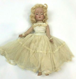 Vintage Madame Alexander Bride Doll 1950 20 
