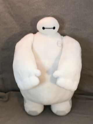 Disney Store 15 " Authentic Seal Baymax Stuffed Plush Big Hero 6 Jointed Arms