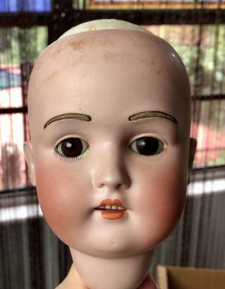 Antique Kestner 197 Bisque Head Doll Composition Jointed Body