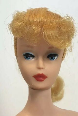 Vintage Barbie Blonde Ponytail 5