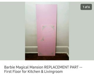 Private Listing - Barbie Magical Mansion First And Second Floors