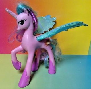 My Little Pony Princess Celestia Talking Light - Up Wings 2010 Pegasus Unicorn Mlp