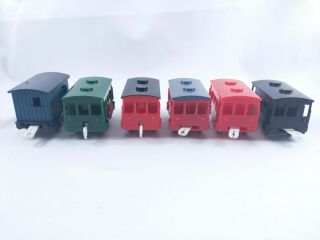 Thomas And Friends Trackmaster Caboose Red,  Green,  Black,  Blue (gullane Limited)