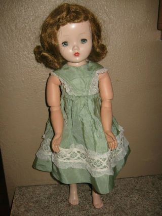 Vintage Madame Alexander Doll Winnie Binnie Walker 17 " Cissy Face? Unmarked