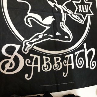 BLACK SABBATH 2015 TEXTILE POSTER FLAG banner 3
