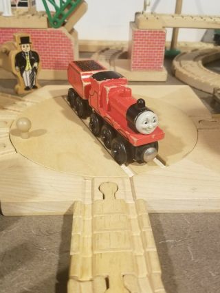James With Tender For Thomas And Friends Wooden Railway 1998 Britt Allcroft