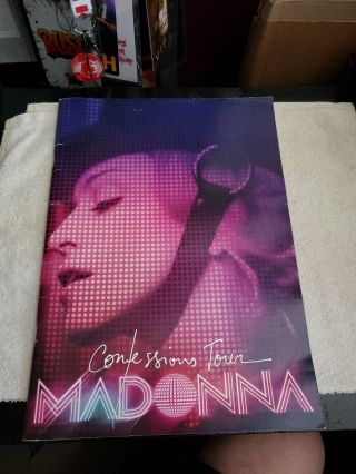 Madonna 2006 Confessions Tour Concert Program Tour Book With Stickers
